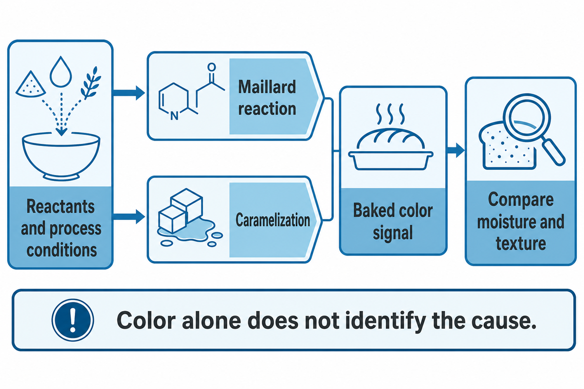 Color is an outcome signal, not a single-reaction label — UD Company