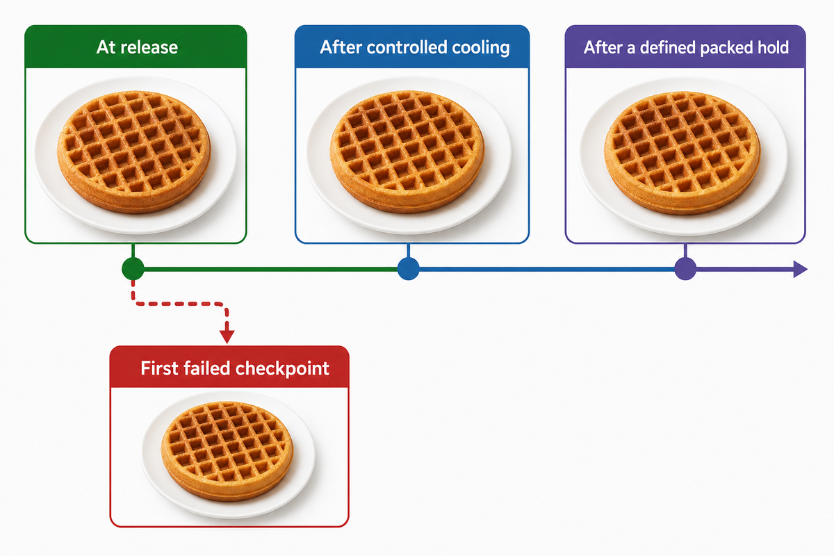 Why Waffles Lose Crispness After Baking — food.udmachine.com