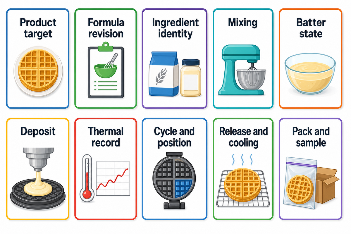 What to Record Before Changing Formula or Equipment — food.udmachine.com