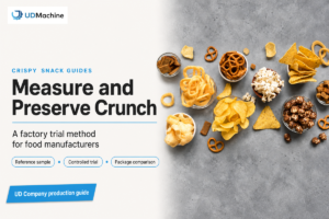 Crispy snack production guide