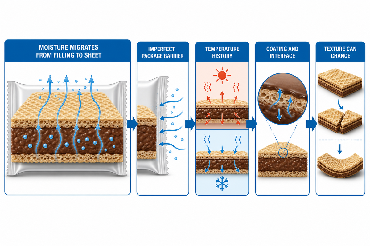 Why a crisp wafer can turn soft — UD Company