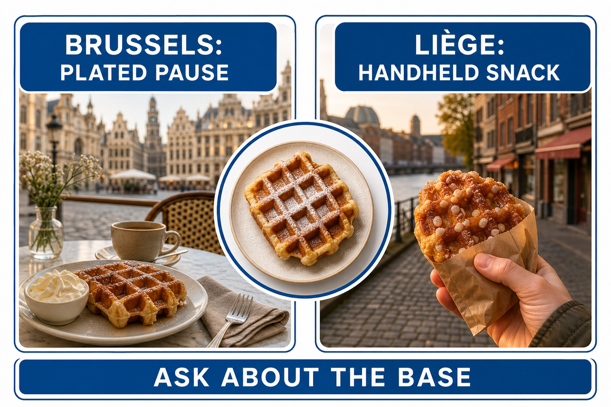 Brussels and Liège in culinary context