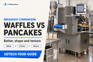 Waffles and pancakes comparison