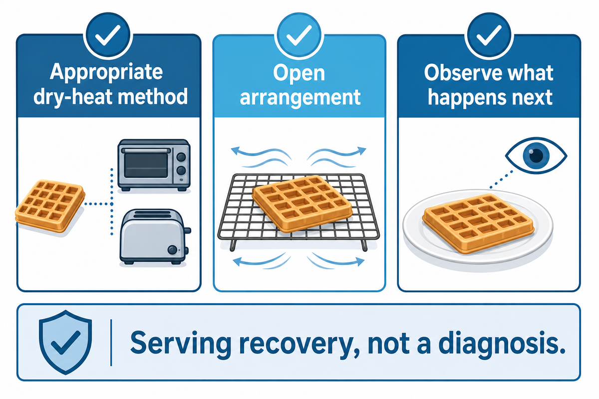 What to do with waffles that are already soggy — UD Company